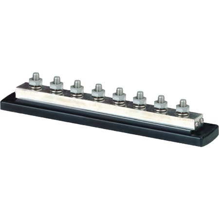 BLUE SEA SYSTEMS Blue Sea Systems 2107 PowerBar 600A BusBar - 8 x3/8"-16 Studs 2107